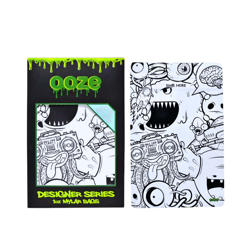 Ooze - Mylar Bags - 1oz - Designer Monstrous - 10ct
