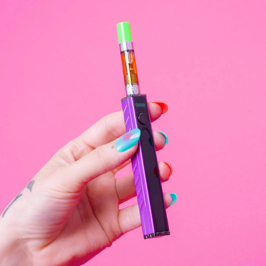 Ooze - Quad 2 - 500mAh Digital Square 510 Vape Batteries