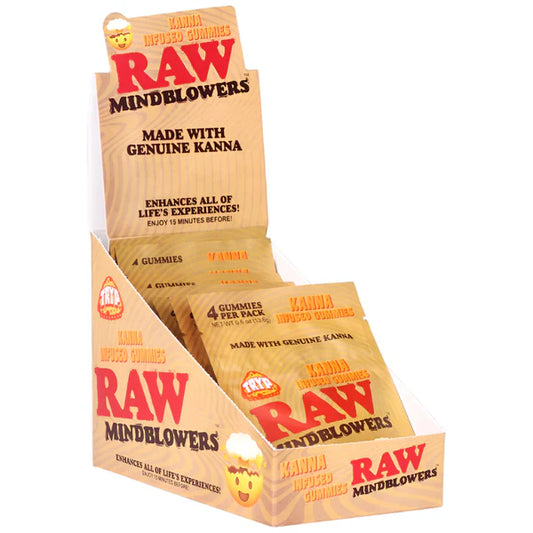 Raw Mindblowers - Tryp Kanna Infused Gummies - 4pk - 8ct