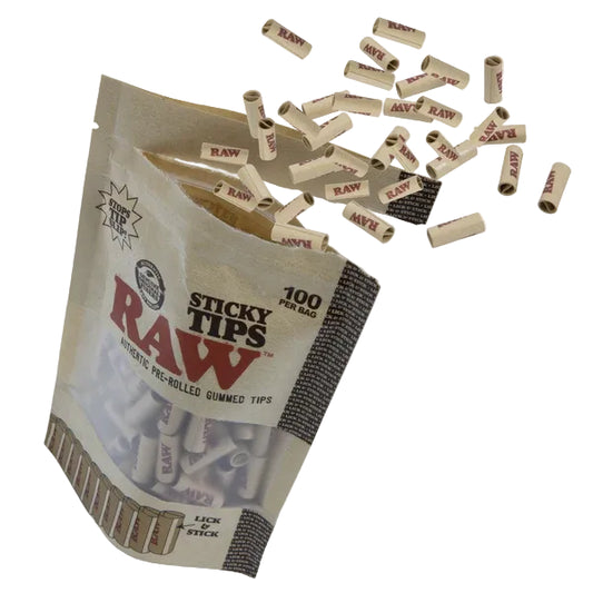 Raw Pre-rolled Sticky Tips - 100ct