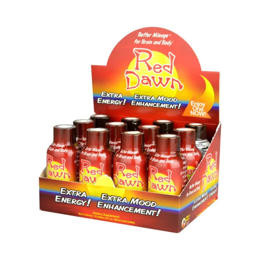 Red Dawn 2oz Energy + Mood Shots 12ct Box