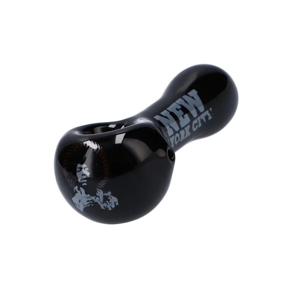 Famous Brandz Rock Legends - Jimi - NYC Spoon Pipe - Black
