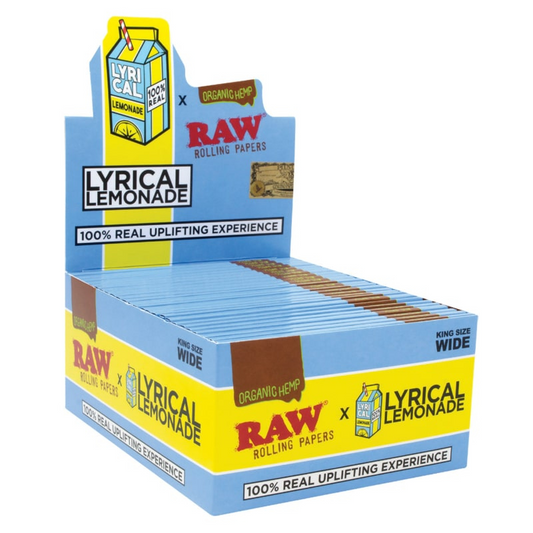 Raw x Lyrical - Papers - Lemonade - King - 32pk - 50ct +