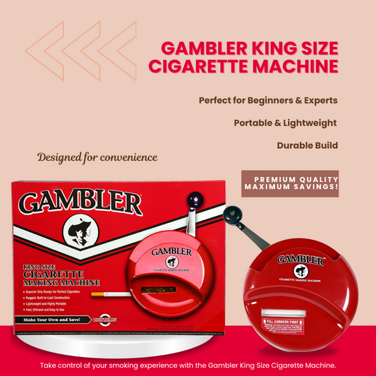 Gambler - King Size Table Top Cigarette Making Machine