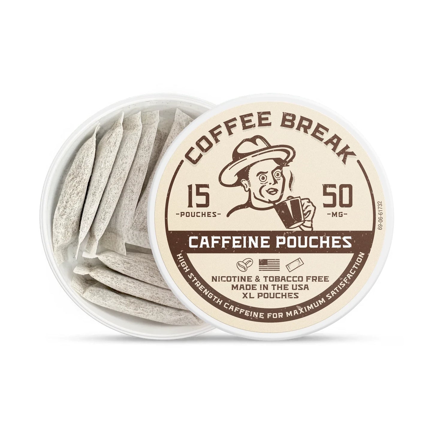 Alp - 50mg Caffeine Pouch - Coffee Break - 15pk - 5ct