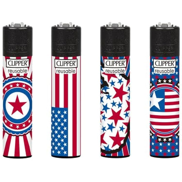 Clipper - Lighters - National Stars - 48ct