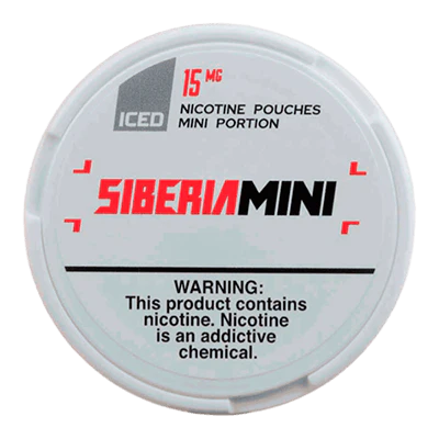 Siberia - 15mg Nic Pouch - All White Mini - 5ct
