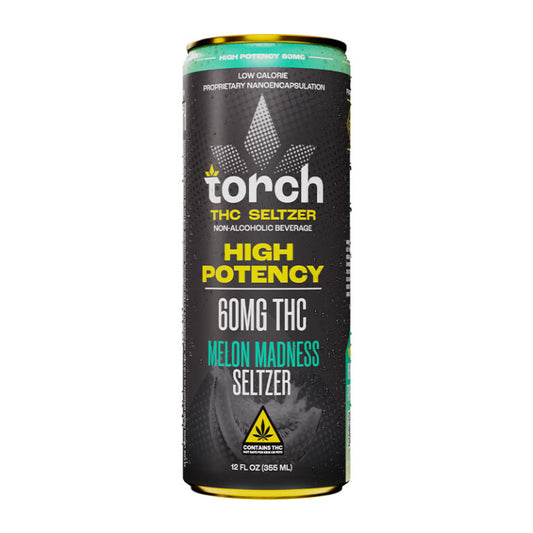 Torch - 60mg D9 THC Seltzer - 12oz - 4ct