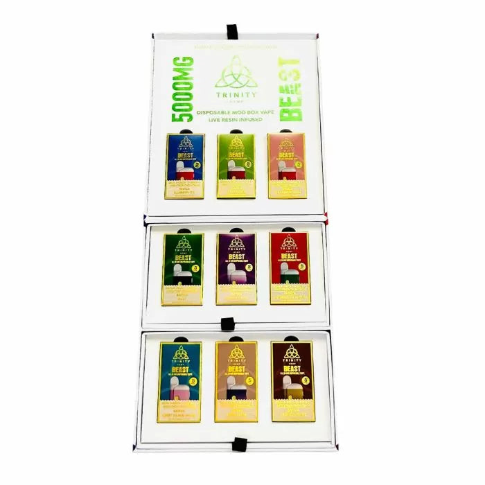 Trinity Hemp BEAST 5ml Display - 27 units
