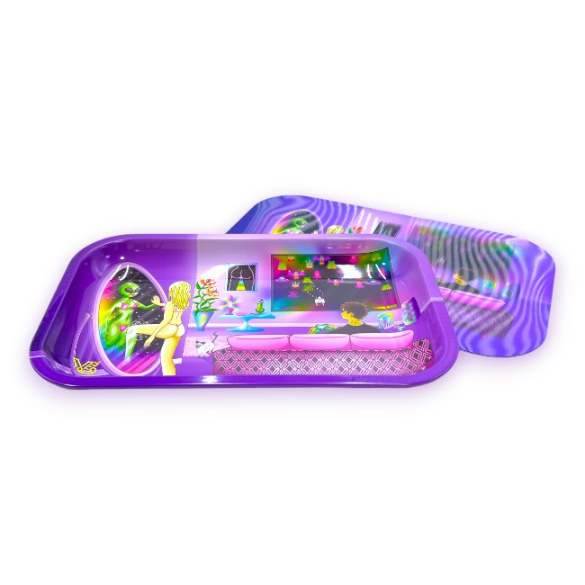 V Syndicate - Rolling Tray - Medium 3D Roll N Go - Reflections +