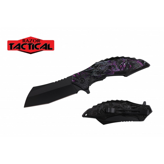 Razor Tactical - Premium Flip Knife - RT-7368PU