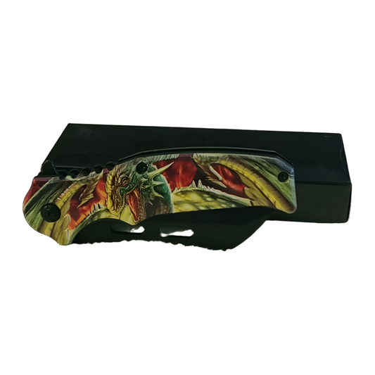 Razor Tactical - Premium Flip Knife - RT-7359GD