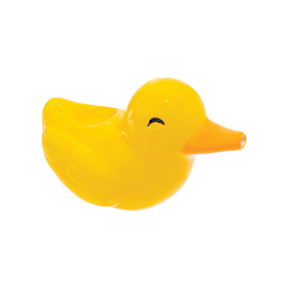 Wacky Bowlz - Ceramic Pipe - Fun Designs and Unique Shapes - 3.5" - Lil Duckie