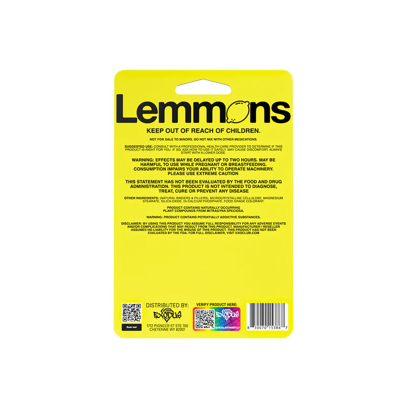Lemmons - 35mg - 7-OH Tabs - 6pk - 6ct