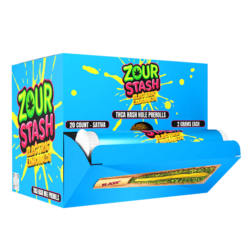 Zour Stash - 2g Pre-Roll THCA Hash Holes - 20ct