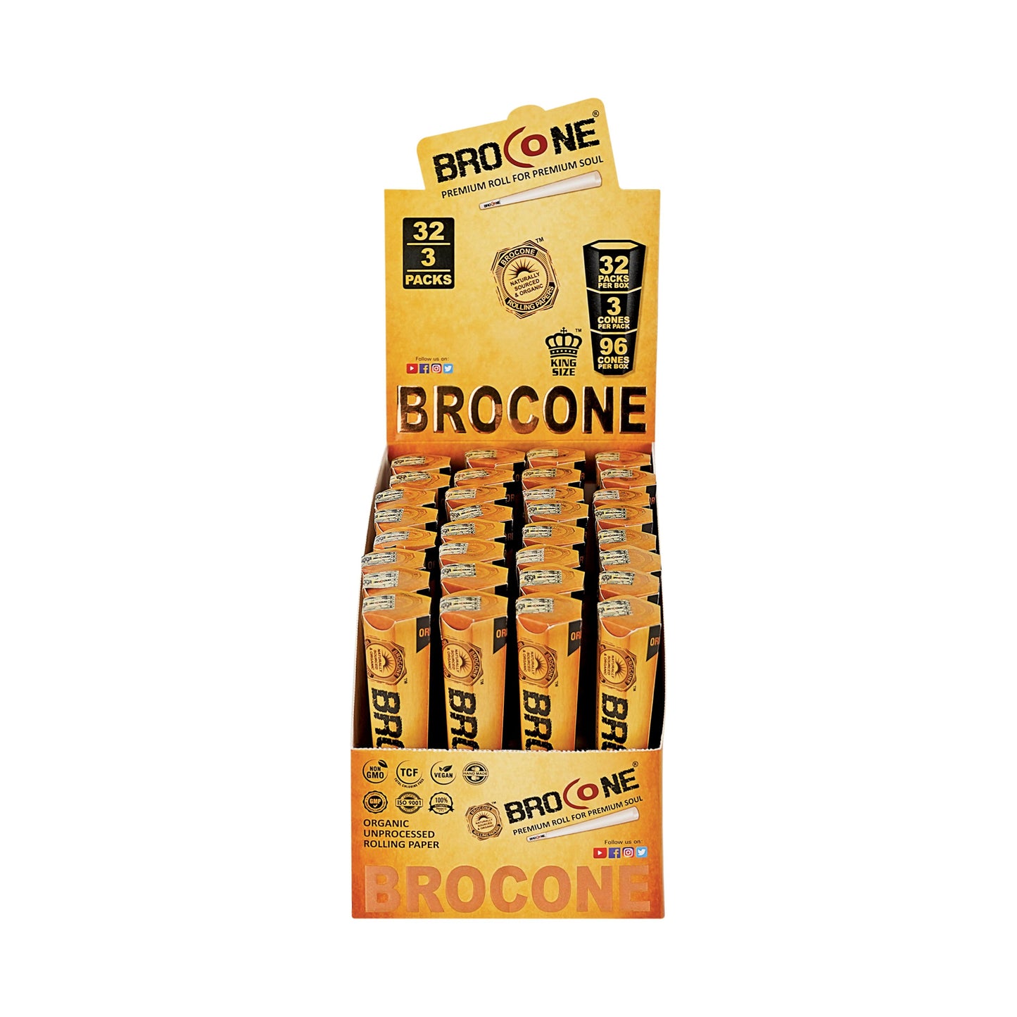 Brocone 1A King - 32ct