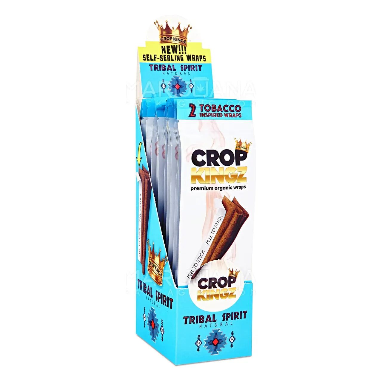 Crop Kingz Self-Sealing Organic Wraps - 15ct