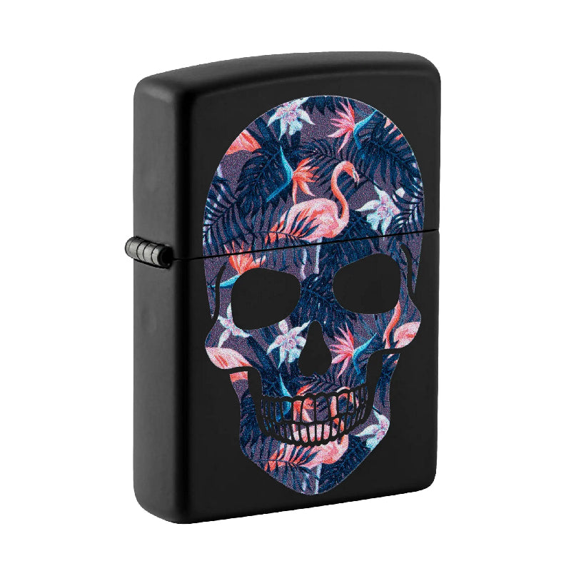 218 Flamingo Skull Design