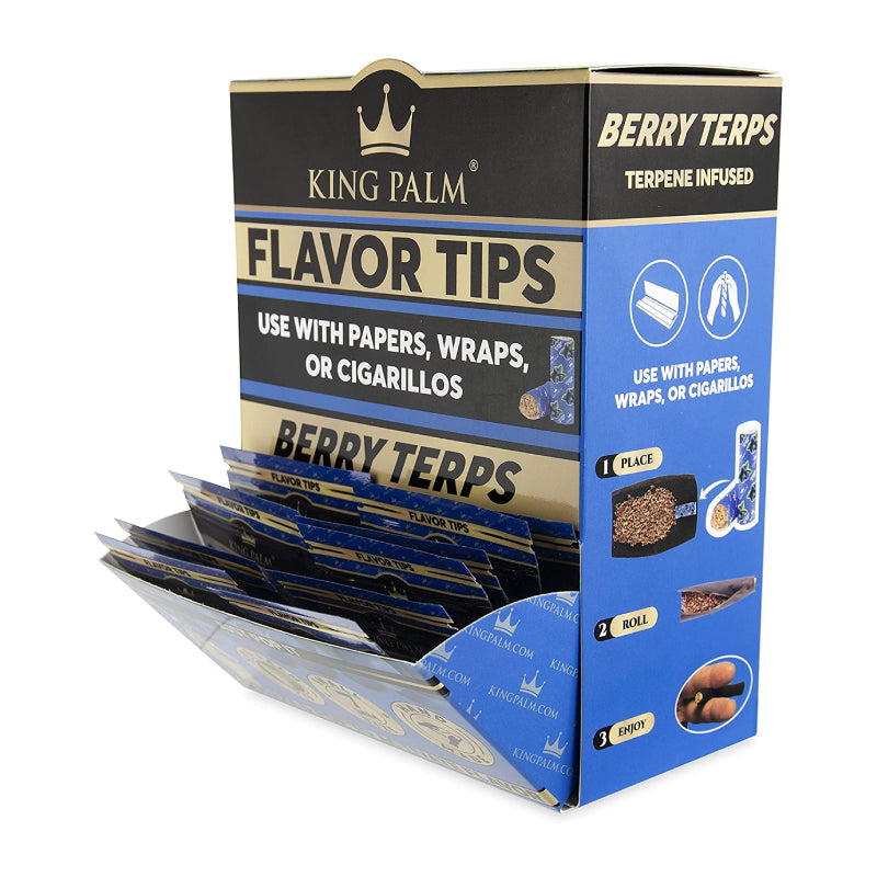 King Palm Filters and Tips - 2pk - 50ct