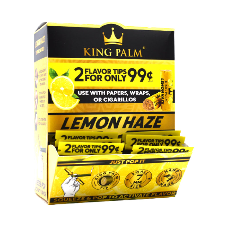 King Palm Filters and Tips - 2pk - 50ct