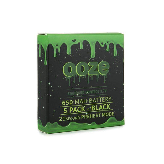 Ooze mAh Batteries - Black