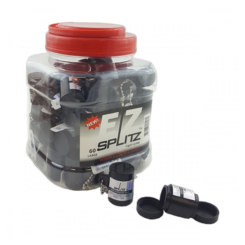 EZ Splitz Cigar Cutter Jar - 60ct