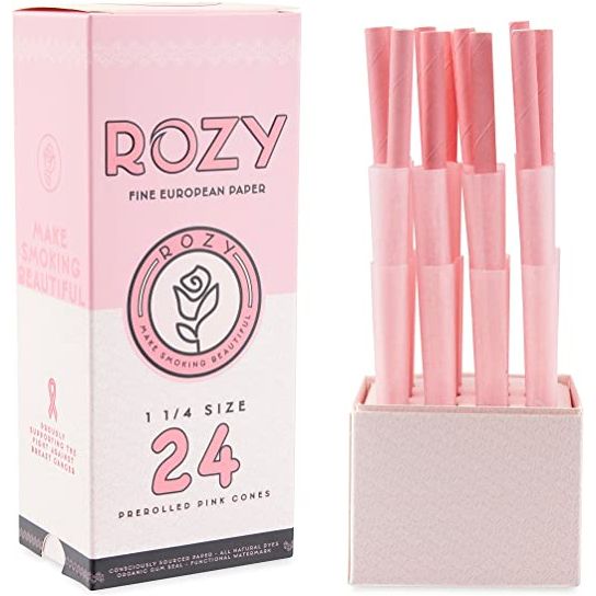Rozy Pink Cones - 1 1/4 Size - 24ct