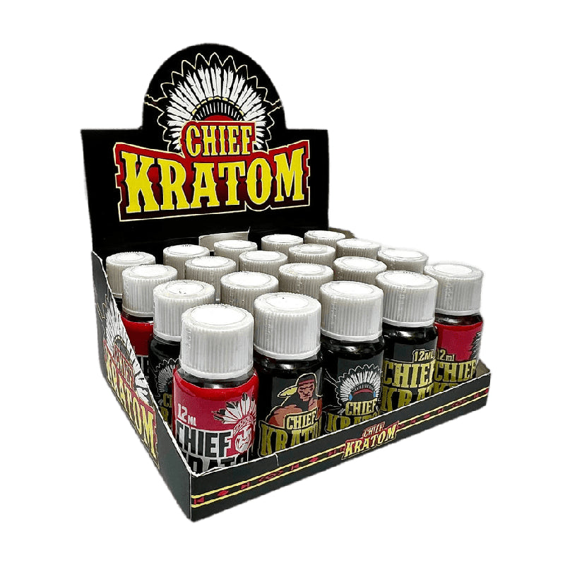 Chief Kratom Liquid Extract 12ml Shots | 20ct