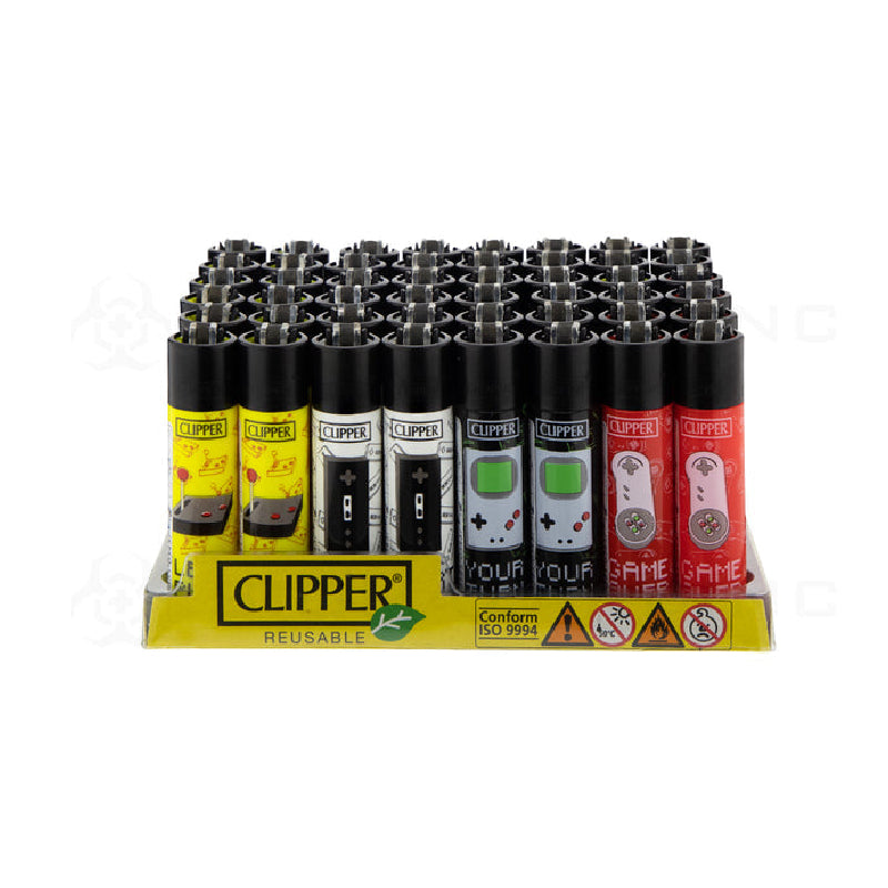 Clipper Lighter Display - 48ct - Let's Play