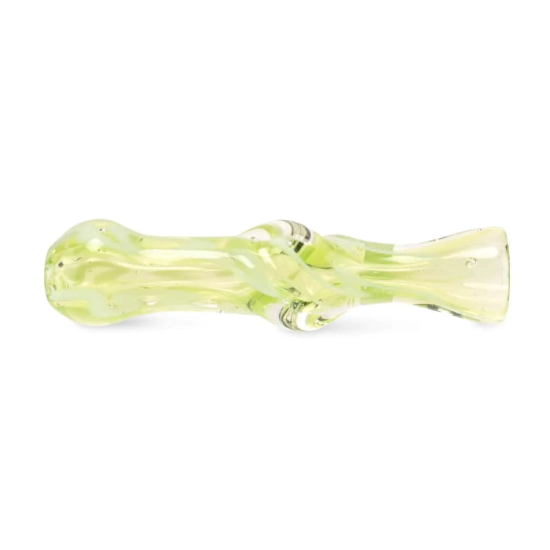 Custom Glass One Hitter - 3" - Lime Slyme