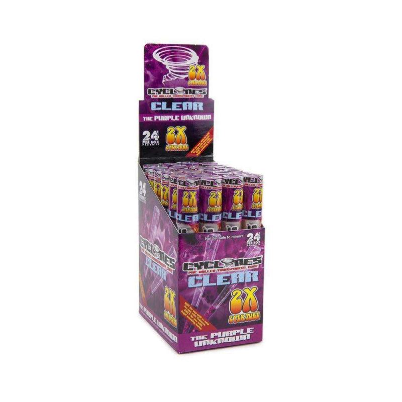 Cyclone Clear Assorted Flavors - 24ct