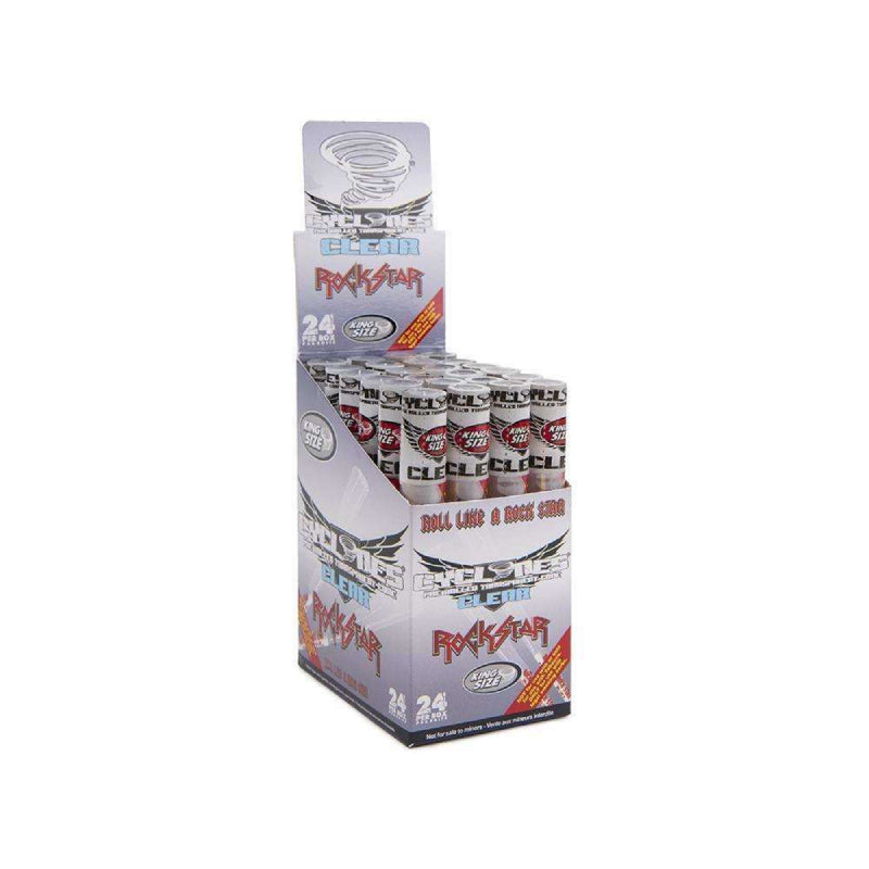 Cyclone Clear Assorted Flavors - 24ct
