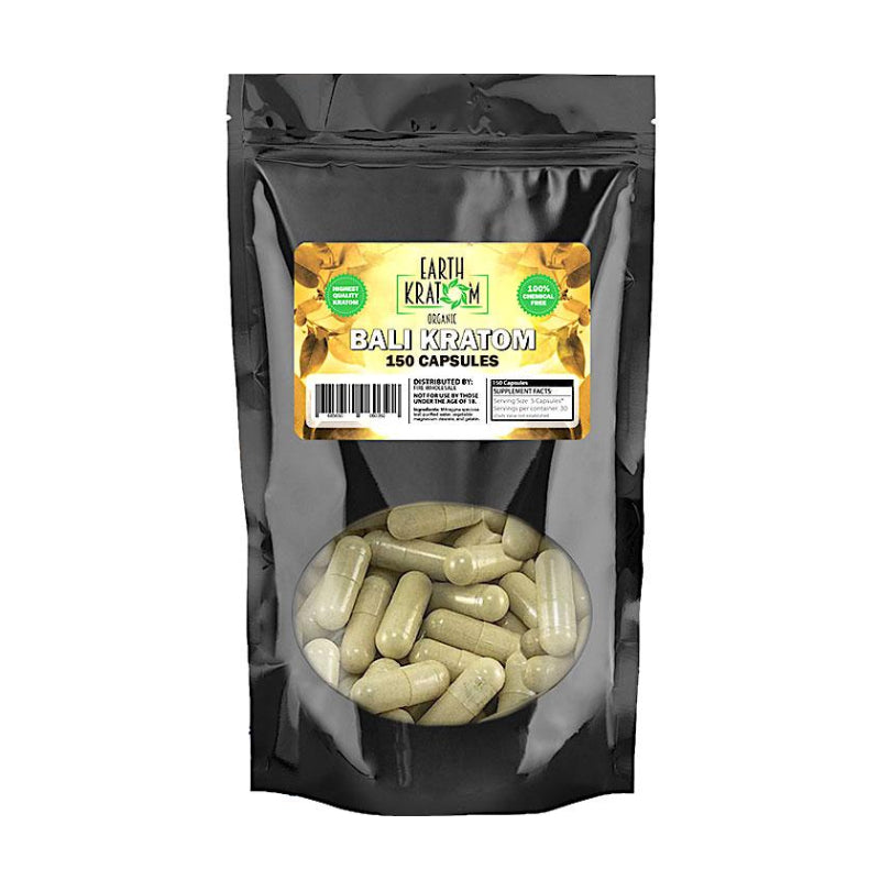 EARTH KRATOM 150 CAP BALI