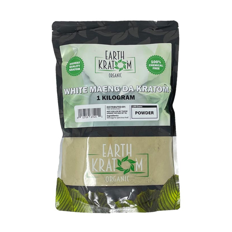 EARTH KRATOM 1KG WHITE MAENG DA