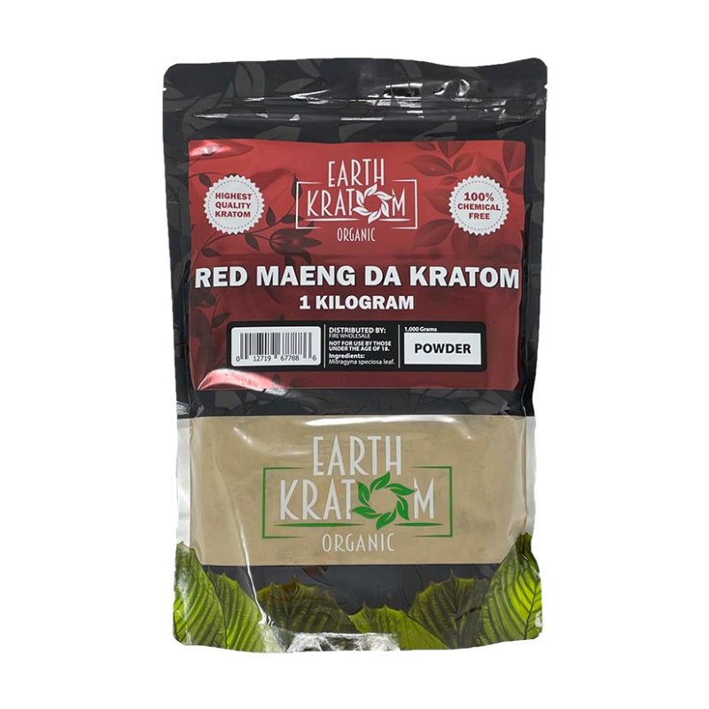 EARTH KRATOM 1KG WHITE RED MAENG DA