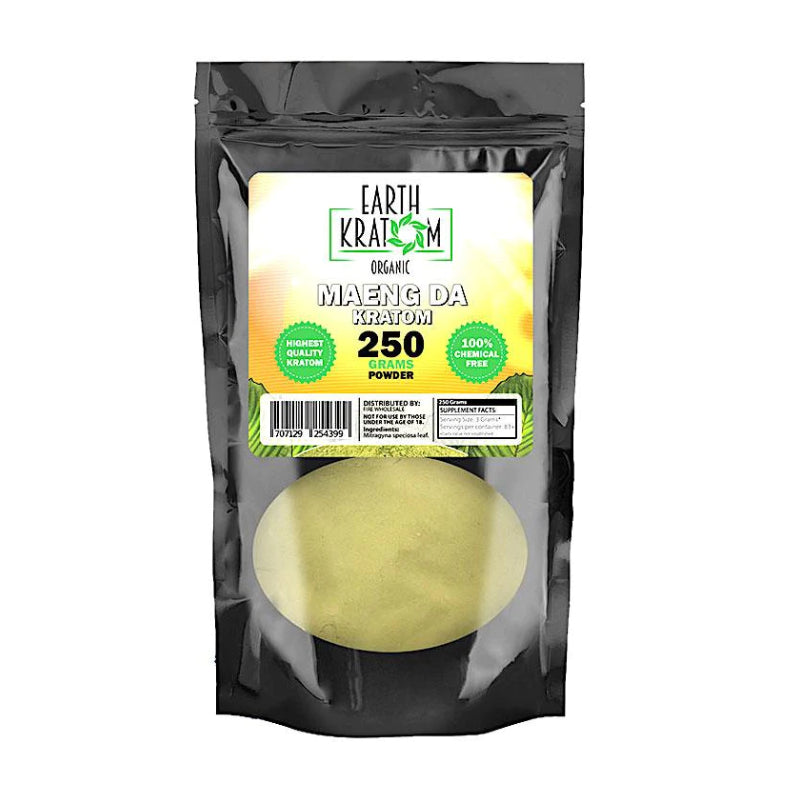 EARTH KRATOM 250G GREEN MAENG DA