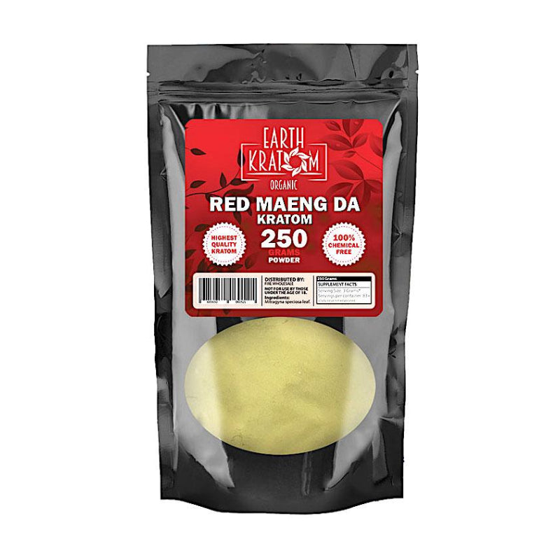 EARTH KRATOM 250G RED MAENG DA