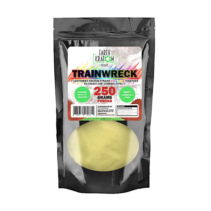 EARTH KRATOM 250G TRAIN WRECK