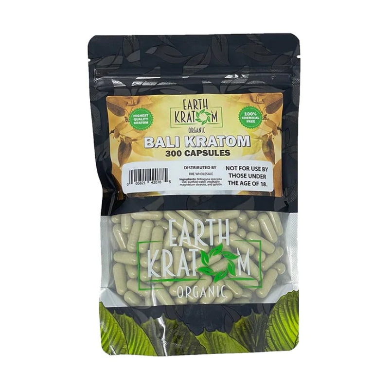 EARTH KRATOM 300 CAP BALI