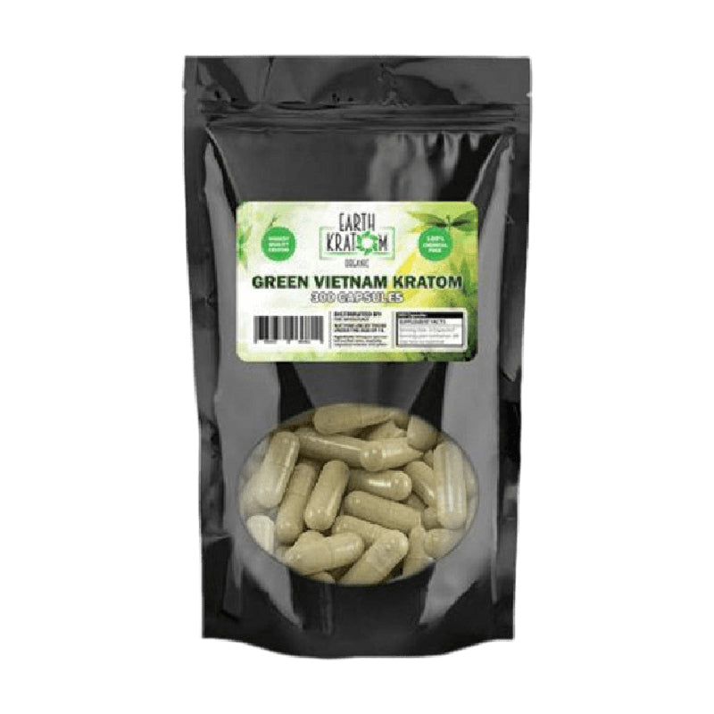 EARTH KRATOM 300 CAP GREEN VIETNAM