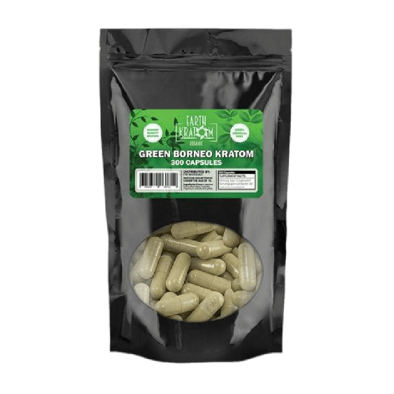 EARTH KRATOM 300 GREEN BORNEO