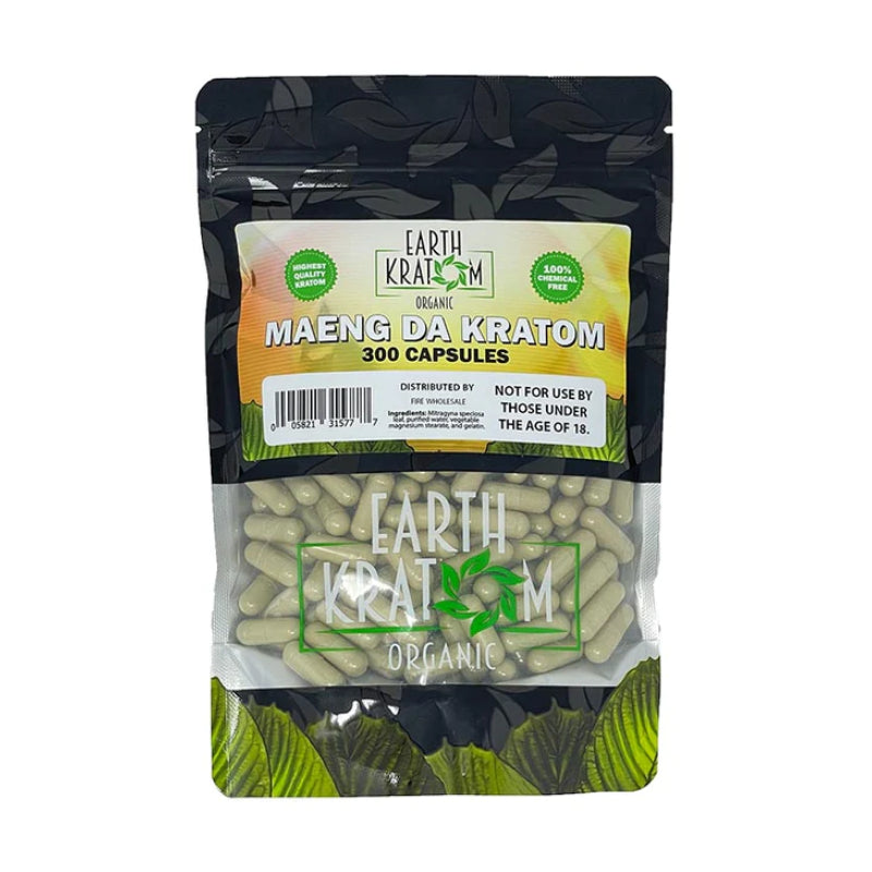 EARTH KRATOM 300 GREEN MAENG DA