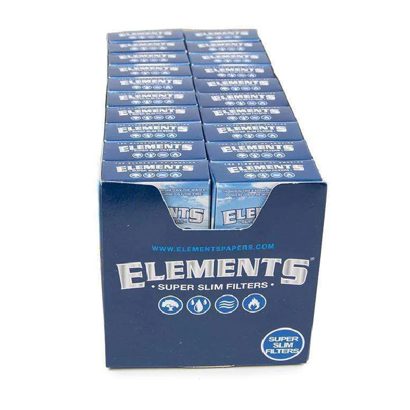 Elements Super Slim Filters - 20ct
