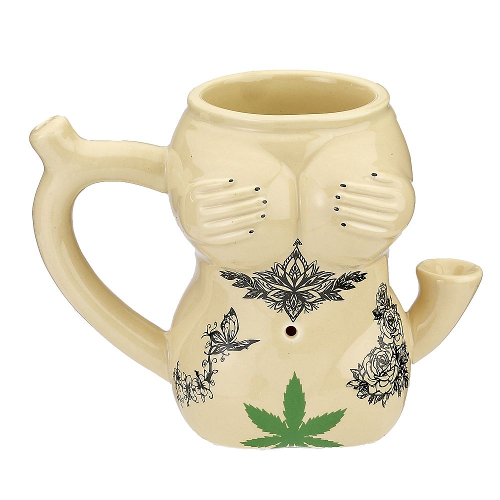 Porcelain Pipe Mugs