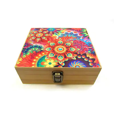 Large Bamboo Stash Box