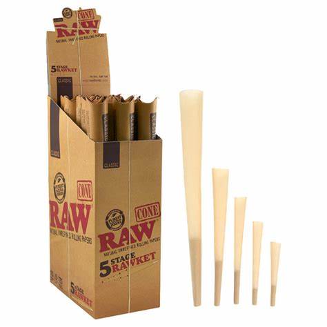 Raw - Cones - Classic - 5 Stage Rawket