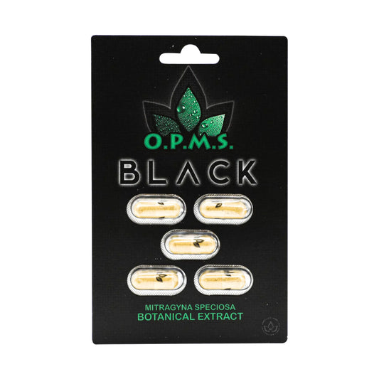 OPMS BLACK CAPSULES 5CT