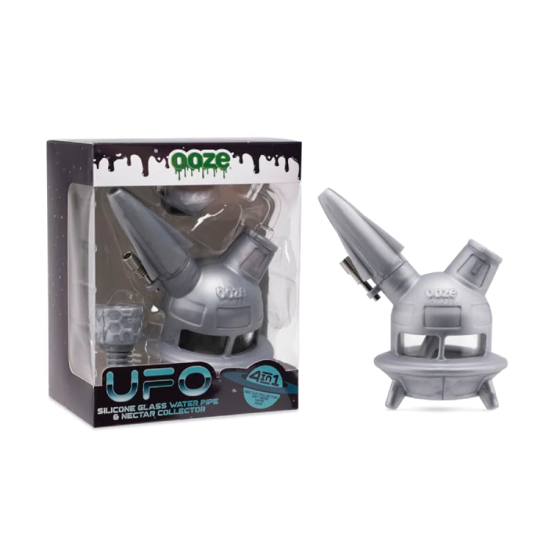 Ooze UFO Silicone Water Pipe & Nectar Collector