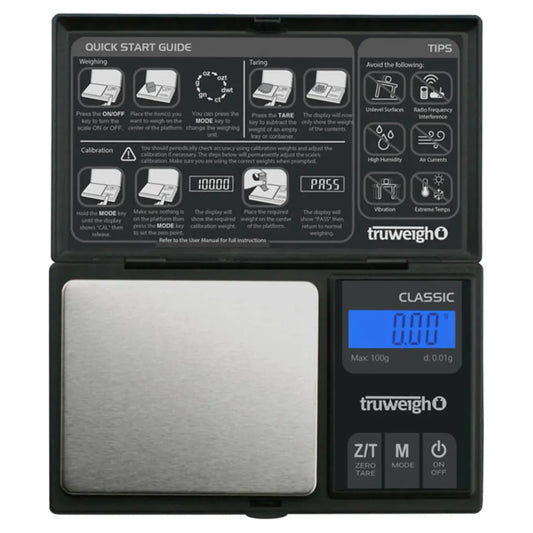 Truweigh Classic Digital Mini Scale - Black x 0.01g