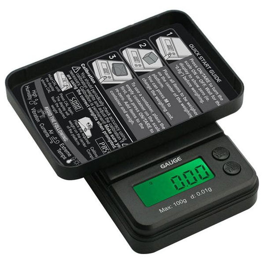 Truweigh Gauge Scale - Black x 0.01g
